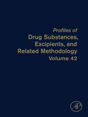 cover image of Profiles of Drug Substances, Excipients and Related Methodology, Volume 42